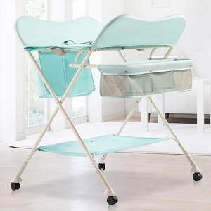 
Diaper table baby care table portable multifunction folding newborn baby bath diaper touch table