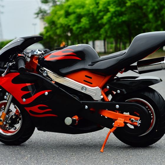 Children's Cavaliers with Lantern Small Motorcycles Mini Cars Small motorcycle 49cc Non -adult gasoline children