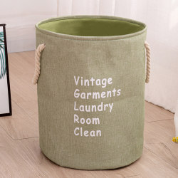 Household Fabric Large-Capacity Dirty Clothes Basket Storage Bin, Foldable Basket for Clothes and Toys