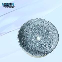 Colorful Washbasin, Terrazzo Countertop Washbasin, Bathroom Sink, Inorganic Basin