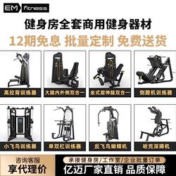Fitness Equipment, Gym-Specific Equipment, Complete Set of Commercial Butterfly Machines, High and Low Pull-Down Machines, Leg Strength Training Equipment Manufacturer