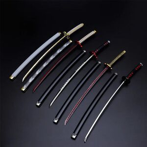 25cm Demon Slayer Swords Mini Tanjirou Zenitsu Katana Swords