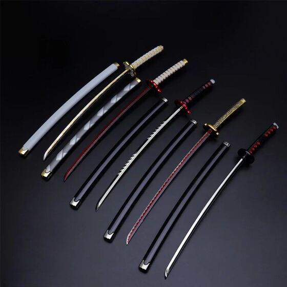 25cm Demon Slayer Swords Mini Tanjirou Zenitsu Katana Swords