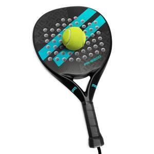 Padel Racket Carbon Fiber Surface with EVA Memory Flex Foam