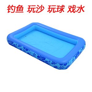 
Children's sand pool fence household folding inflatable beach pool toys swimming fishing pool square stall ocean ball pool
