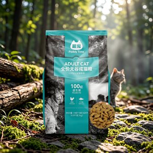 
paddytime's favorite cat food for adult cats, deep sea fish cat food staple food 2*0.5kg British short cat food pet staple food 3.6kg