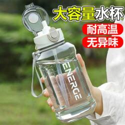 Portable Sports Water Cup, Large Capacity Water Cup for Boys, 2026 Summer New Model, Large Belly Cup, Sports Water Bottle, 1L, High Temperature Resistant