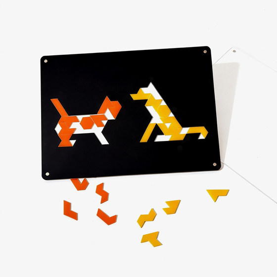 
Constantine Hund/Katz Cat and Dog Puzzle Puzzle Brain-burning Toy Puzzle Science and Technology Male Gift Puzzle