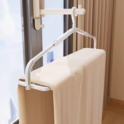 Japanese Clothes Hanger for Drying Quilts and Bed Sheets, Household Retractable Rod, Extra-Long, Large Size, Balcony Drying Rack for Quilt Covers and Bath Towels