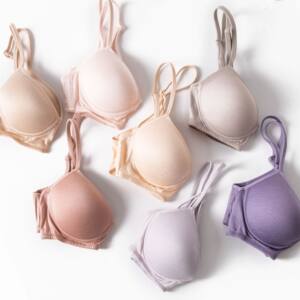 
Silk underwear women's thin wire-free bra mulberry silk breathable girl comfortable sexy bra seamless full cup