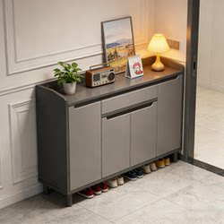 Shoe Cabinet for Home Entrance, Integrated Wall-Mounted Storage, 2026 New Model, High-End Shoe Rack for Entryway, Hallway, and Outdoor Corridor