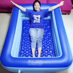 New Model Adult Inflatable Bathtub Foldable Soaking Tub Water Play Pool Children's Swimming Pool Adult Bath Tub for Home Use