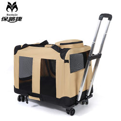 Pet Bag, Large Capacity, Lightweight, Breathable Cat Bag, Pet Trolley Box, Outdoor Tote Bag, Small Dog Pet Travel Box
