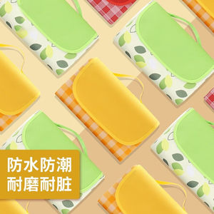 
Waterproof and moisture-proof picnic mat, thickened portable Oxford cloth beach mat, outdoor camping mat, wear-resistant and dirt-resistant