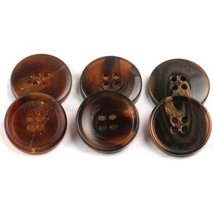 Coat windbreaker button woolen woolen coat cuffs circular buttons, suits, men's west clothes buttons, formal clothes
