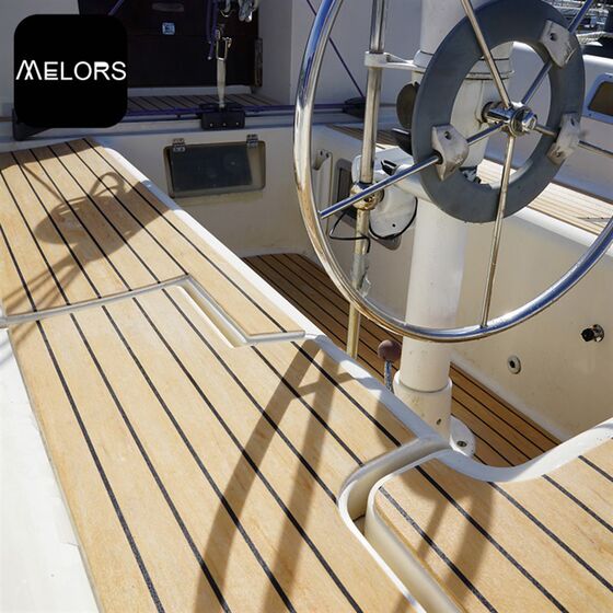 
2019 luxury V cruise ship P Hua C RV bus waterproof PVC imitation teak floor boat trade export supplies