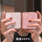 Apple, huawei, вместительный и большой ультратонкий маленький портативный милый совместимый мобильный телефон с зарядкой, «три в одном», официальный флагманский магазин