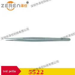tedpella tweezers 5522 Dumont Tweezers 70F-SS cross-serrated tips