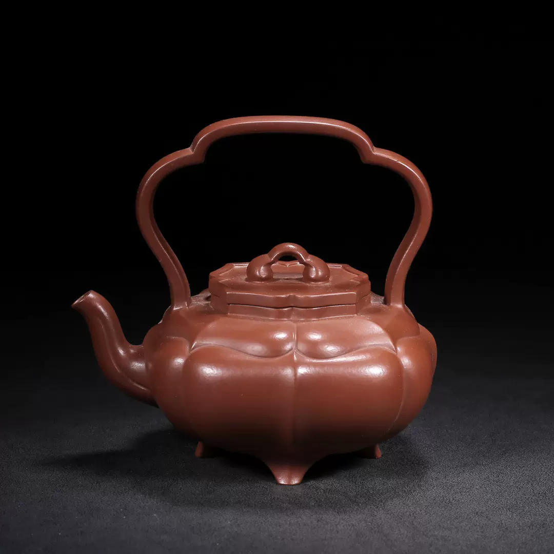 中国古美術・原鉱段泥石瓢紫砂壺・蓋款：顧景舟・紫砂壺・段泥・急須・茶壺・茶道具 已售出）【景舟石瓢】原礦紫泥紫砂茶壺– Cha-Tailor Tea Specialist