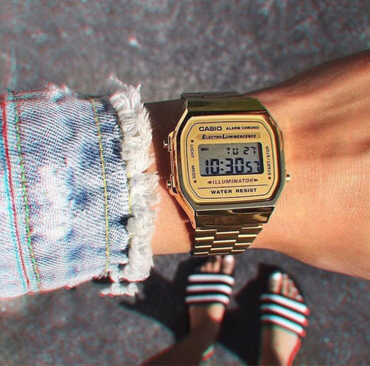 時計 CASIO A168WEM-1D スタンダード デジタル CASIO A168WEM-1D カシオ 腕時計 チープ