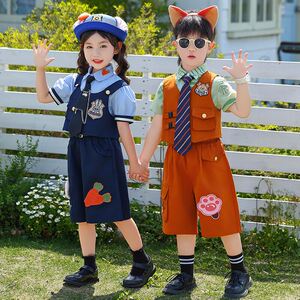
Zootopia children's clothing Judy COS clothing 2026 children's Nick shirt bunny police officer costume