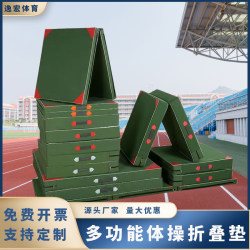Sit-Up Mat, Gymnastics Mat, Special Sports Training Mat for Students Taking the High School Entrance Examination, Somersault, Children's Kindergarten Folding Mat