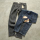 Boutique spring men and women same style jeans heavy wash old retro women pure cotton micro-stretch feet pants casual trousers