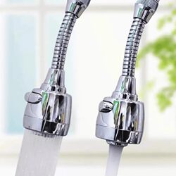 Universal Kitchen Faucet Anti-Splash Swivel Extension Aerator Shower Head for Home Water Saving