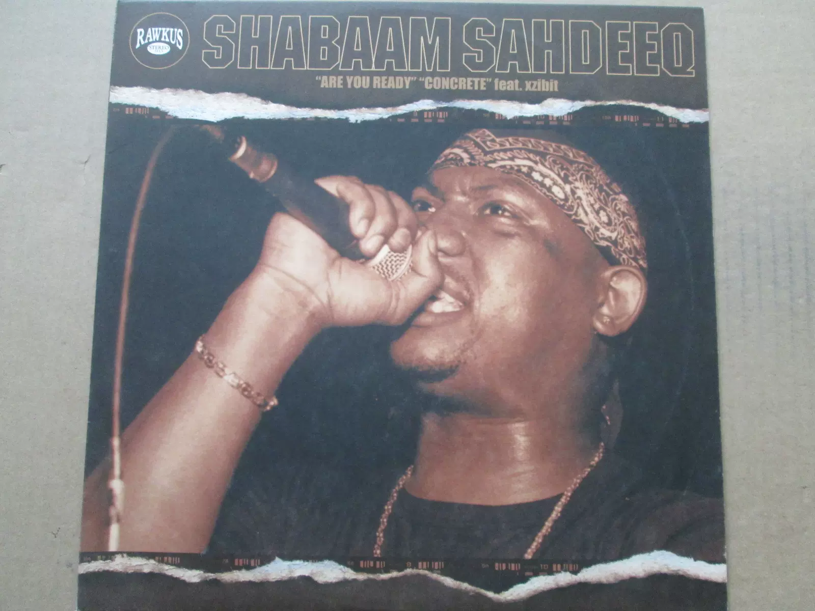 Shabaam Sahdeeq - Are You Ready 说唱单曲黑胶LP唱片-Taobao