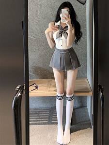 023 new uniform set pure girl student jk sailor service girl
