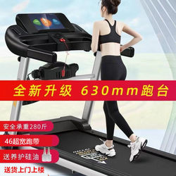 Treadmill for Home Use, Silent, Foldable, Electric, Multifunctional, Small, for Indoor Exercise, Weight Loss, Gym, Commercial Use