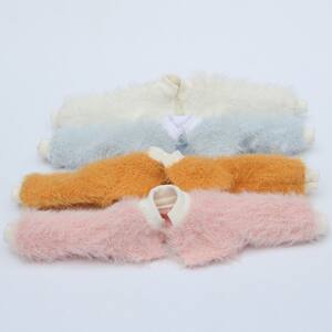 
10cm baby clothes Zsiga movable doll Gazi sister sweater doll doll bjd 20cm baby clothes plush jacket