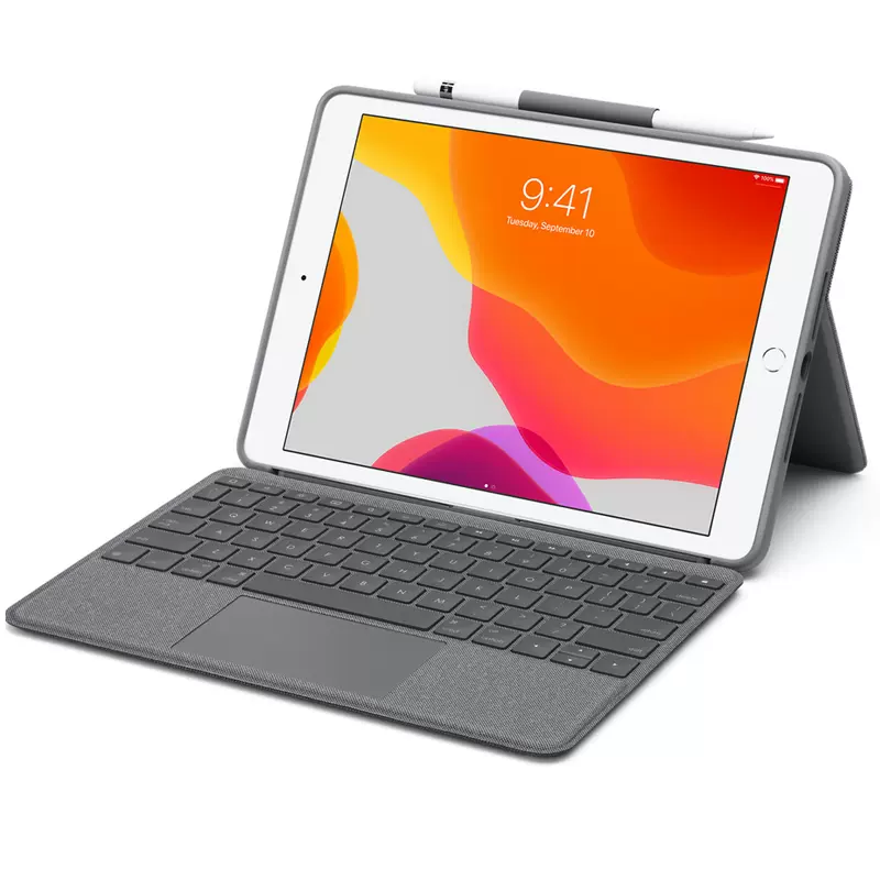 罗技Combo Touch ipad键盘保护套妙控键盘10.2寸7代/8代/9代-Taobao