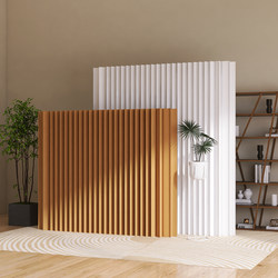 2025 New Model Paper Screen Partition Fake Wall Easy Self-Installation Office Living Room Folding Mobile Divider Bed Room