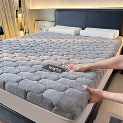 Thickened Milk Velvet Mattress, Winter Fleece Soft Pad, Home Thermal Pad, Bed Mattress, Winter Lamb Wool Dormitory Bed