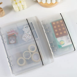 Storage Binder Zipper Bag Can Hold Money, Loose-Leaf Notebooks, Passbooks, Receipts, and Bank Certificates; an Organizing Tool That Is Popular Online