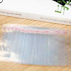 Self-Sealing Jewelry Plastic Self-Adhesive Opp Small Accessories Transparent Bag Packaging Korean Hairpin Bag Earring Large Toy