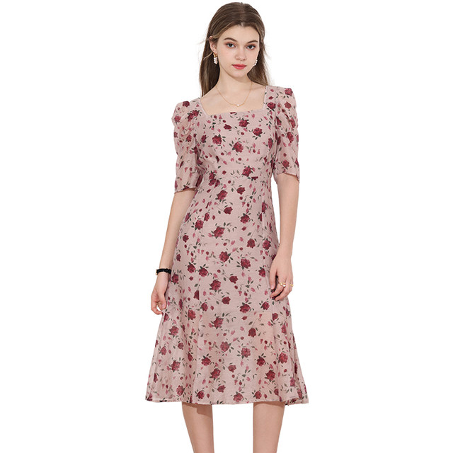 French-style 2026 New Pretty Women's Summer Short Dress C7824