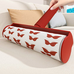 Lint Roller with Tear-Off Dust Paper Replacement Rolls for Removing Hair from Clothes, Sticky Brush for Hair Removal