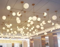 Nordic Minimalist Freely Combinable Showroom Chandelier, Post-Modern Sales Office Golden Lobby Villa Glass Art Chandelier