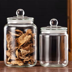 Tangerine peel storage jar glass sealed jar tea jar