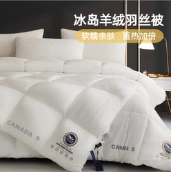 Feather Velvet Quilt Core Iceland Velvet Protein Winter Quilt Thickeneded Warm Spring & Fall Quilt Hotel Dormitory Air-Conditioned Quilt Universal for All Seasons