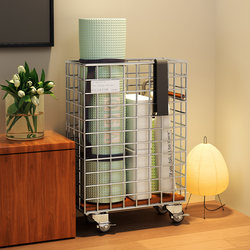 Used Yoga Mat Storage Basket, Sports and Fitness Equipment Storage, Household Toy Organizer, Movable Storage Rack