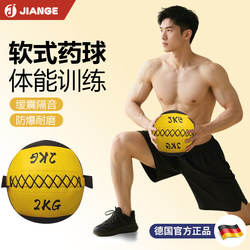 Germany-Jiange/Soft Medicine Ball for Physical Training, Fitness Wall Ball, Ground Smashing Gravity Ball, Core Strength Weighted Ball