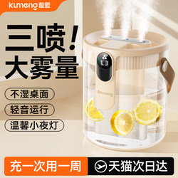 2026 New Model Air Humidifier for Home, Silent, Small Size for Bedroom, Suitable for Pregnant Women and Babies, Living Room, Office, Desktop, Large Spray, High Mist Output, Formaldehyde Removal, Air Conditioner, Mini, Portable, for Dormitory and Students