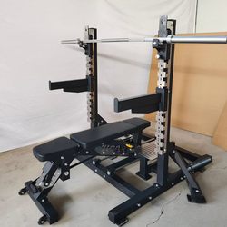 The Latest Model of 2026, Luxury Commercial Multifunctional Barbell Rack, Home Barbell Rack, Dedicated for Personal Training in Gyms