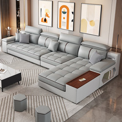 Fabric Sofa Modern Minimalist Living Room Set for Various Sizes of Apartments 2026 New Model Foshan Furniture Tech Fabric Sofa