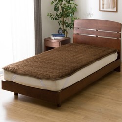 Nitori Super Hygroscopic and Heat-Generating Winter Warm Thickened Mattress Anti-Slip Anti-Static Double-Sided Flannel Student Mattress