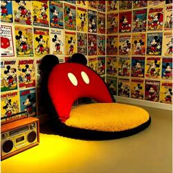 Lazy Sofa Tatami Folding Chair Bed Backrest Chair Floor Cushion Bedroom Bay Window Children's Small Sofa Chair