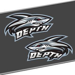 Shark Team Personalized Creative Car Stickers for Electric Vehicles, Motorcycles, Car Scratch Cover Stickers, Waterproof Reflective Stickers for Car Windows